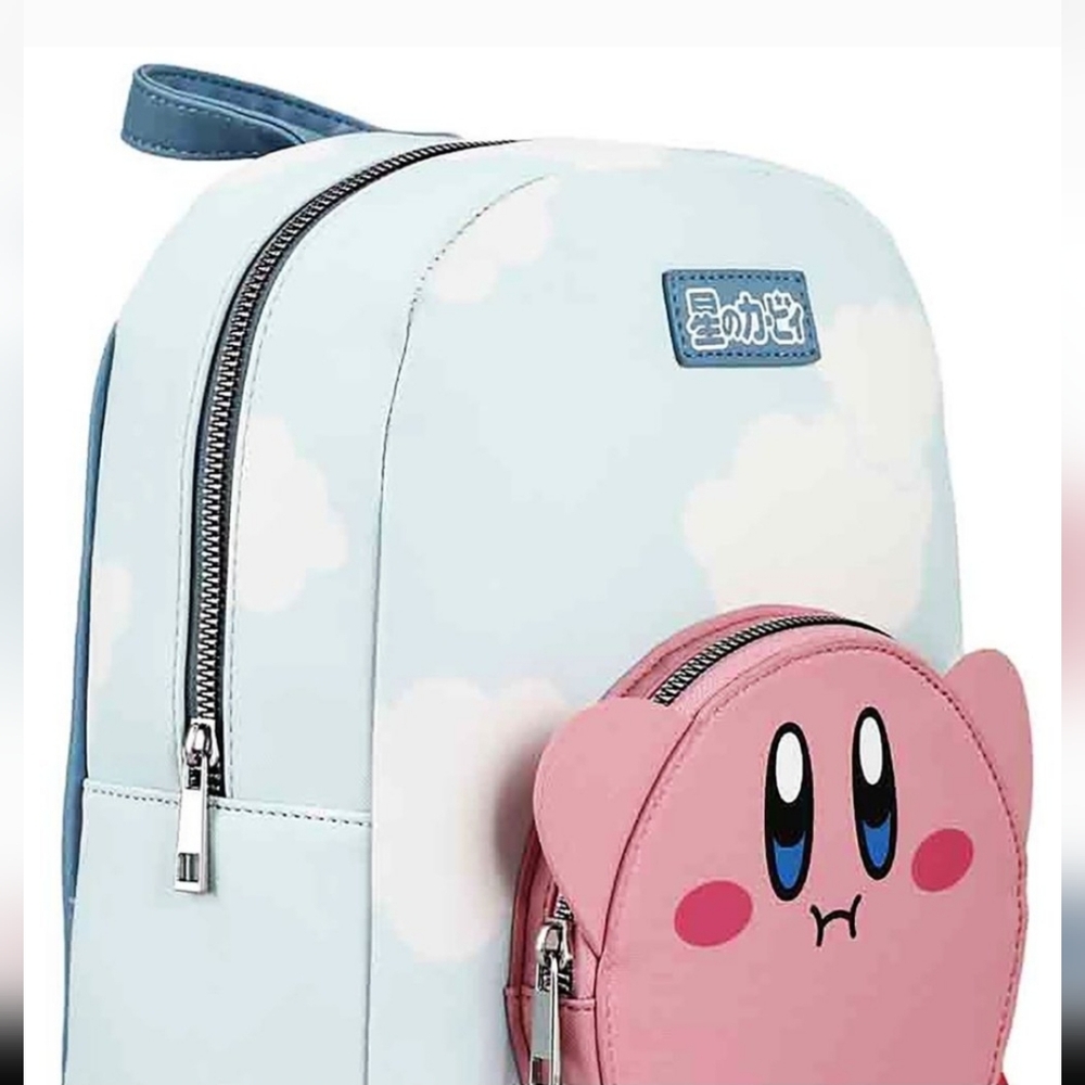 Kirby Nintendo X Bioworld | Cloud Mini Backpack - Picture 2 of 5